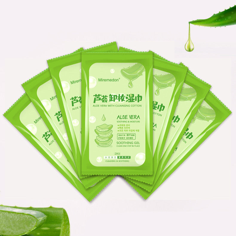 Makeup remover wipes facial tissues