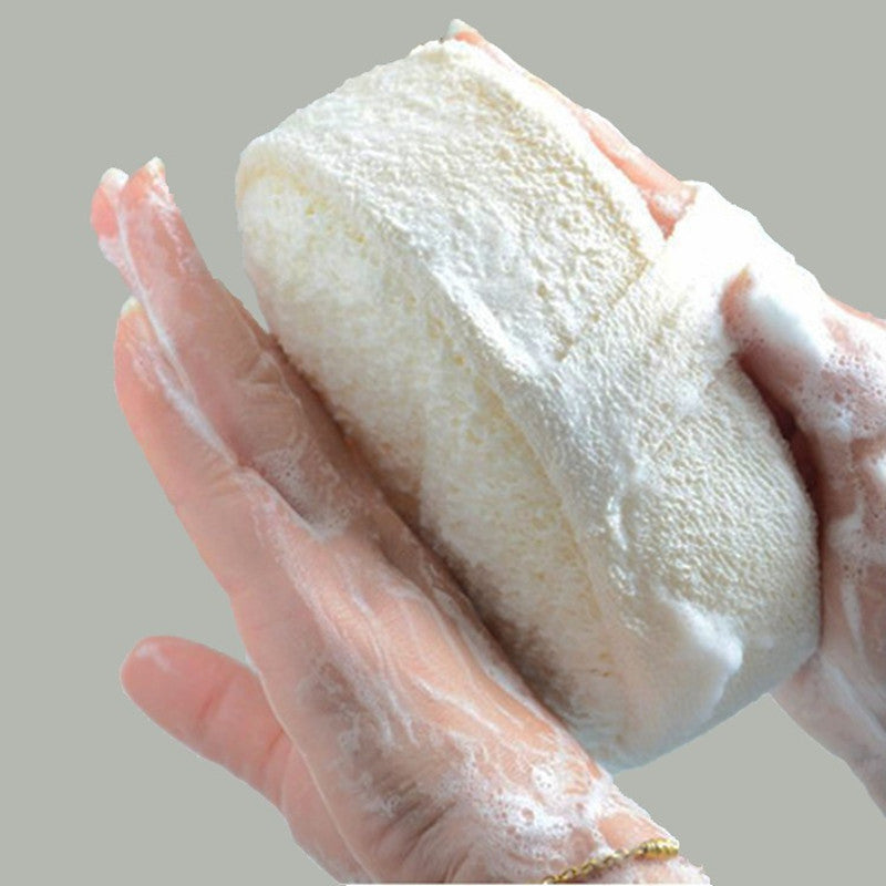 Natural Loofah Sponge Exfoliating Massage Bath Brush