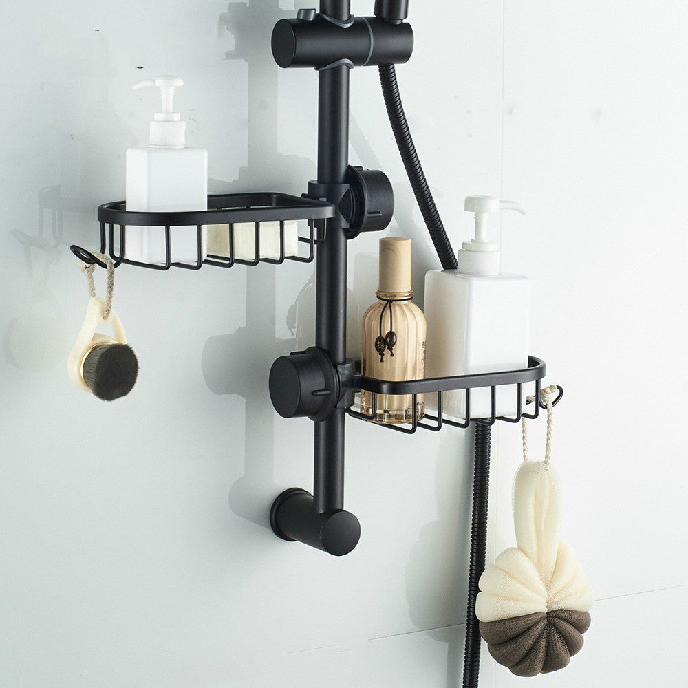 Aluminum Mesh Basket Rod ShowerRack
