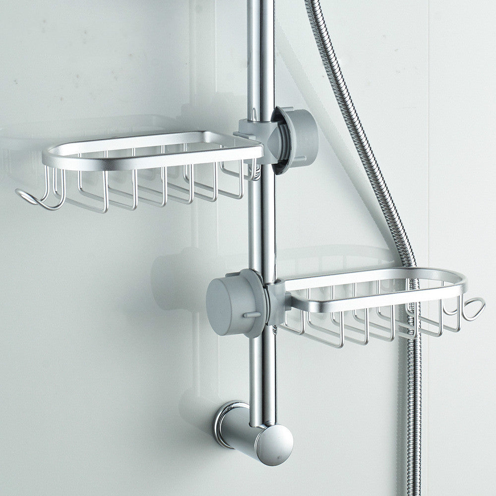 Aluminum Mesh Basket Rod ShowerRack