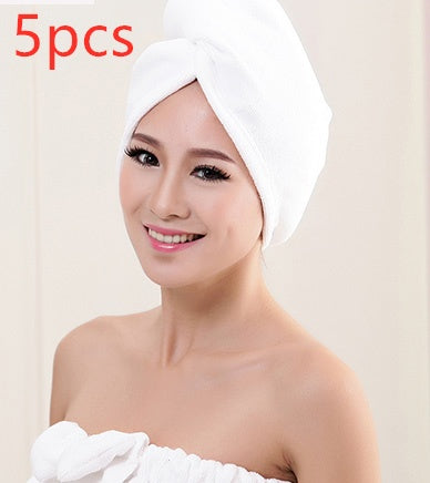 Absorbent Hair Dryer Towel Cap