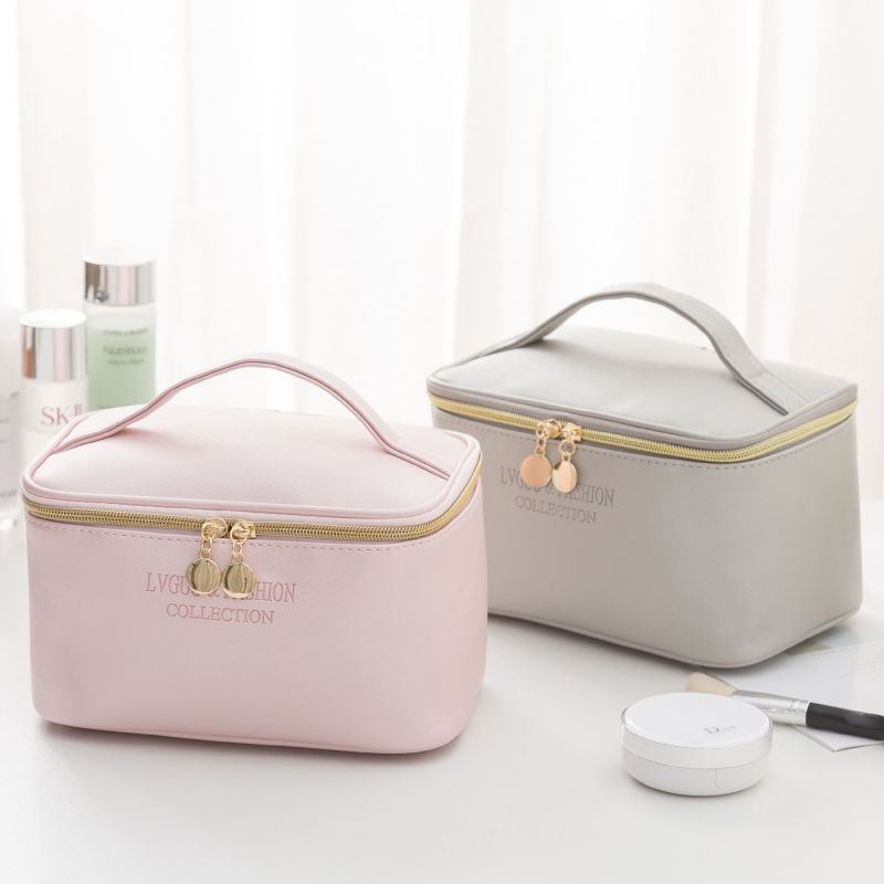 LVGUO & Fashion Collection Leather Waterproof Cosmetic Bag