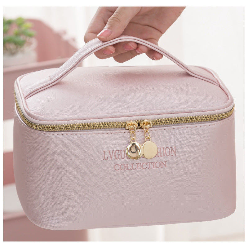 LVGUO & Fashion Collection Leather Waterproof Cosmetic Bag