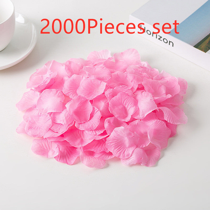 Artificial Rose Petals Romantic Bath And Sap