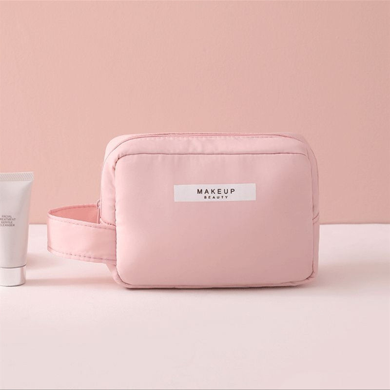 Pastel Korean Style Nylon Cosmetic Bag