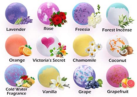 14 Piece Fragrance Bath Bombs