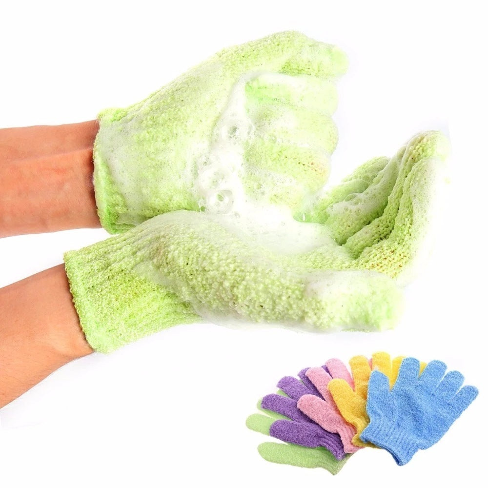 Exfoliating Bath Scrub Gloves