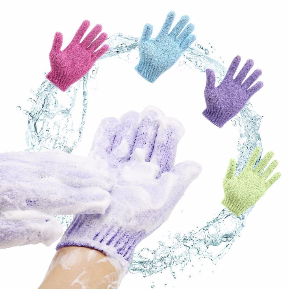 Exfoliating Bath Scrub Gloves
