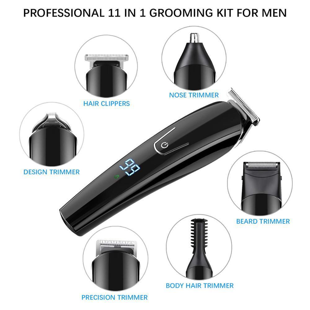 Hair Trimmer Electric Clipper Beard Shaver Set