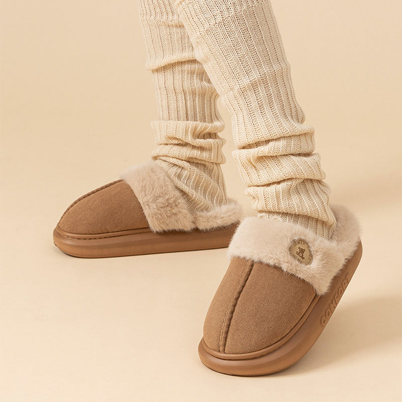 Cute Classy Plush Fluffy Indoor Slippers