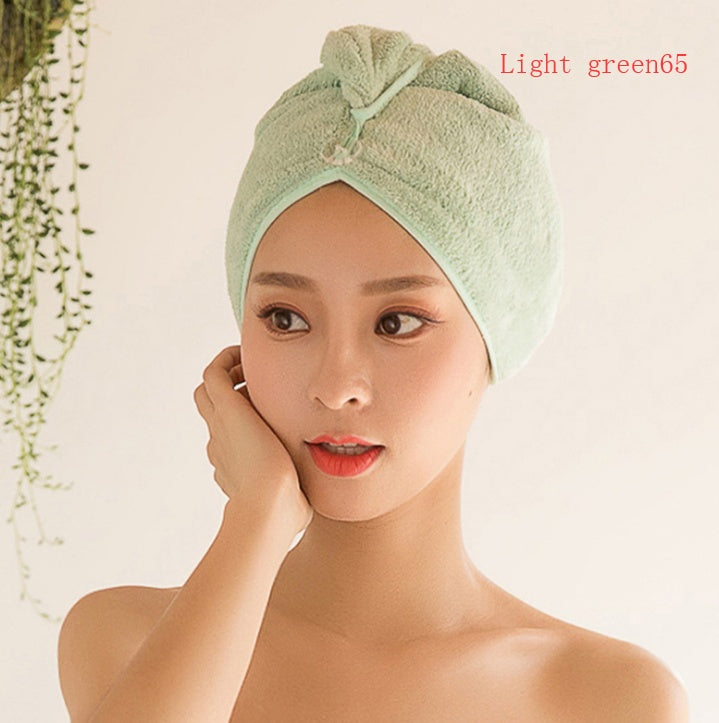 Absorbent Hair Dryer Towel Cap