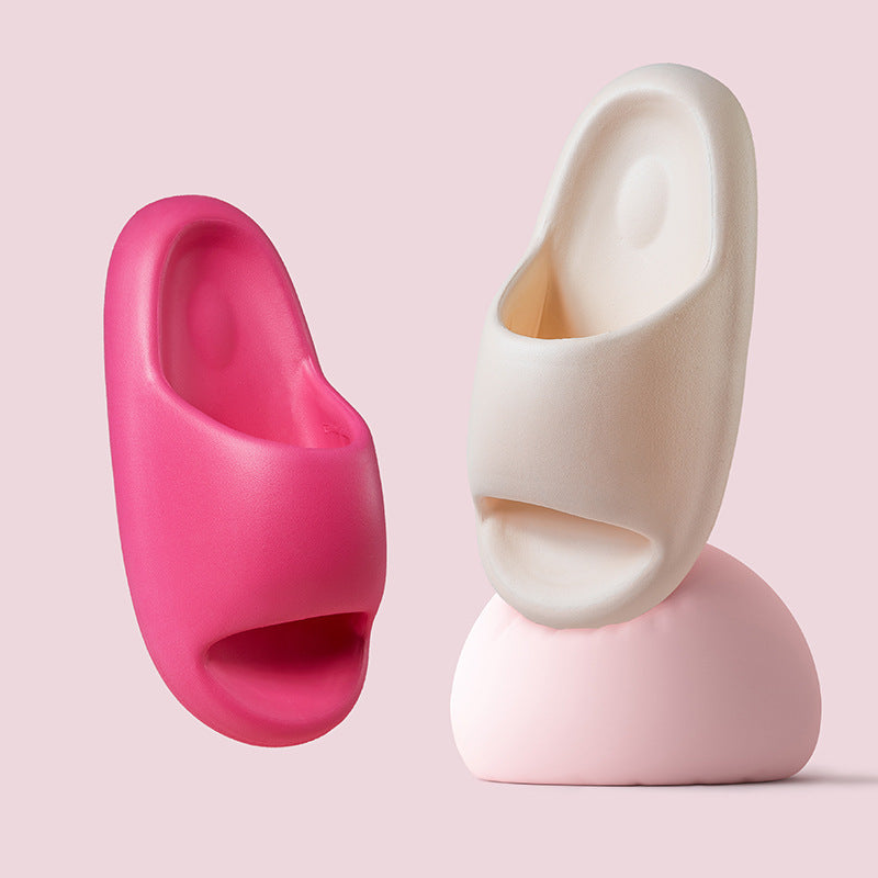 Soft Candy Color Loaf Indoor Slippers