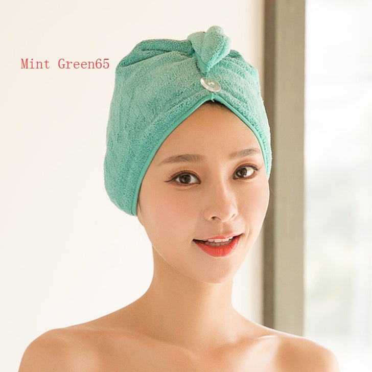 Absorbent Hair Dryer Towel Cap