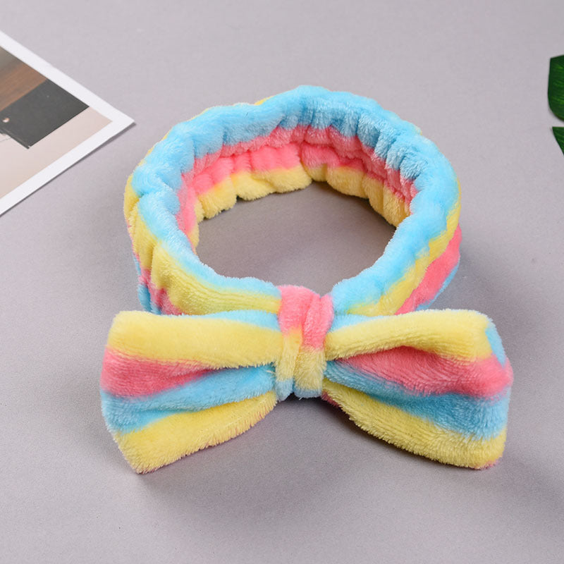 Striped Bow Headband