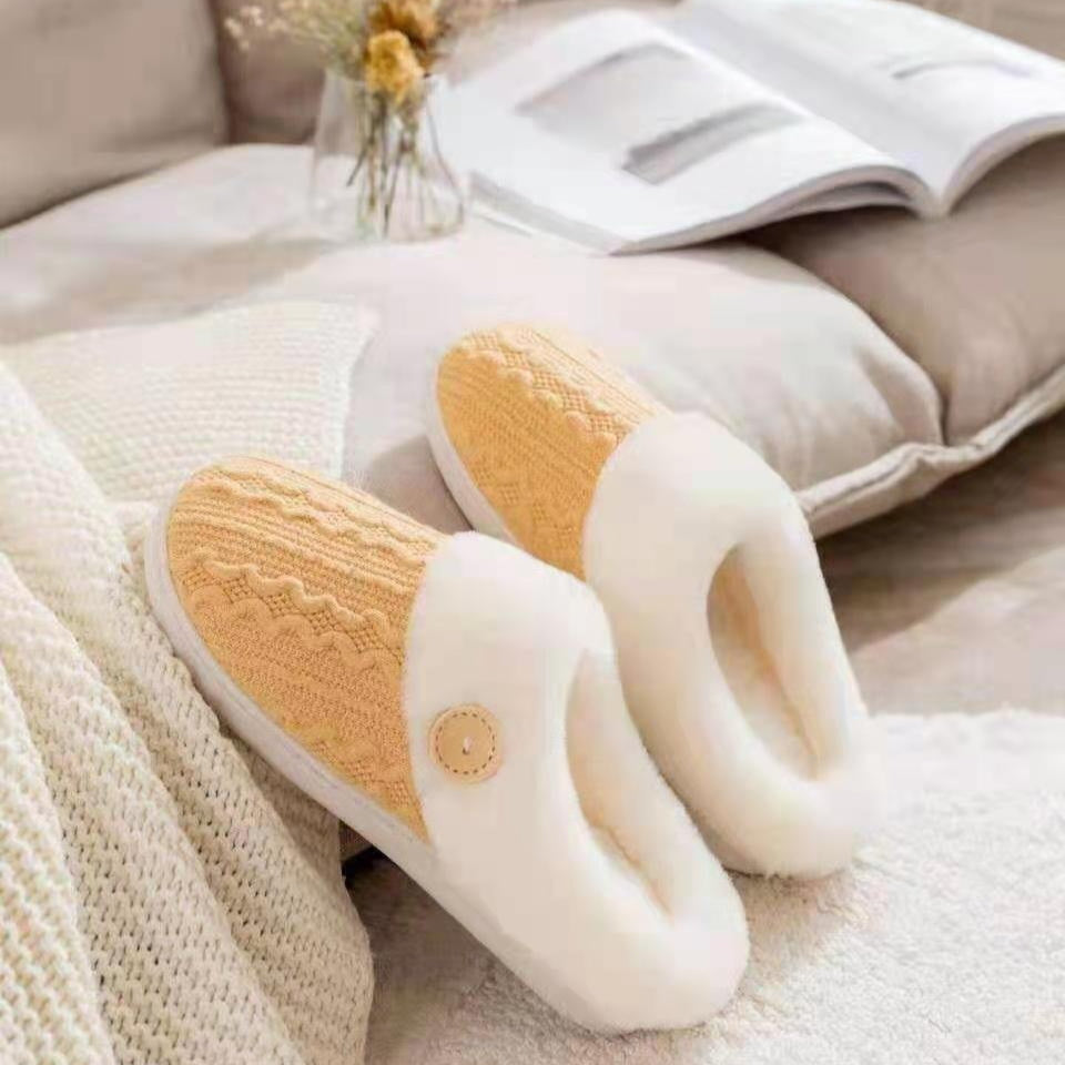 Classy Knit Woolen Indoor Slippers
