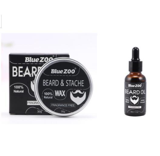 Black Bluezoo Beard 7 Piece Set