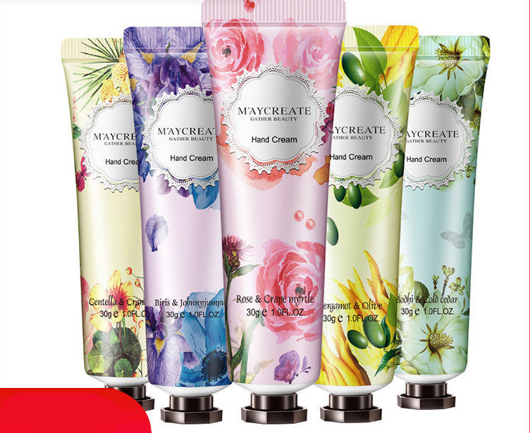 Floral Fragrance Moisturizing Hand Cream Cosmetics