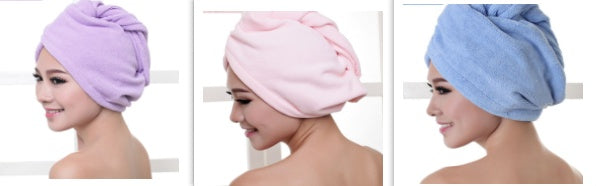 Absorbent Hair Dryer Towel Cap