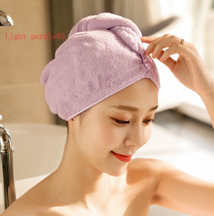 Absorbent Hair Dryer Towel Cap