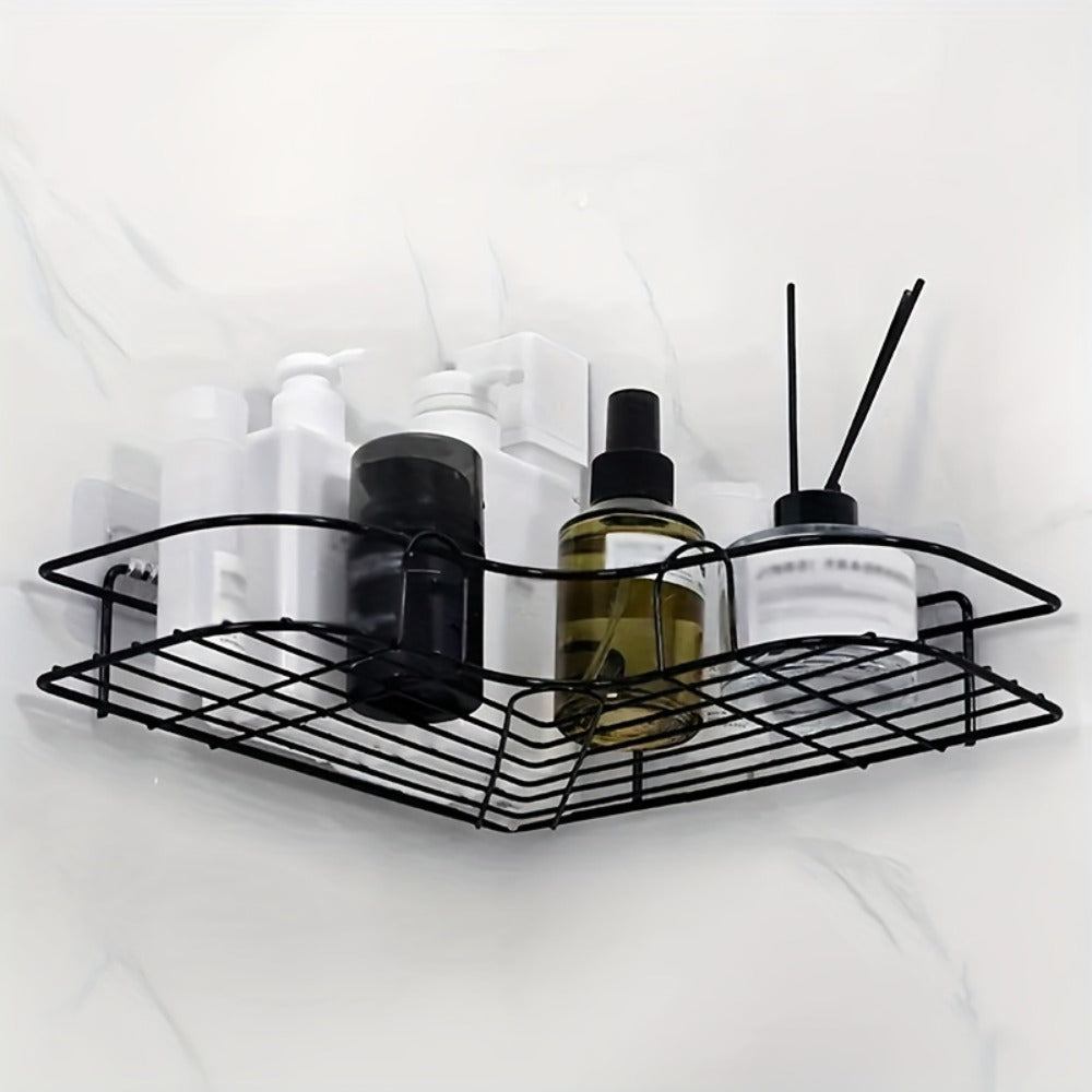 Nail-Free Wall Mounted Bathroom Shelf