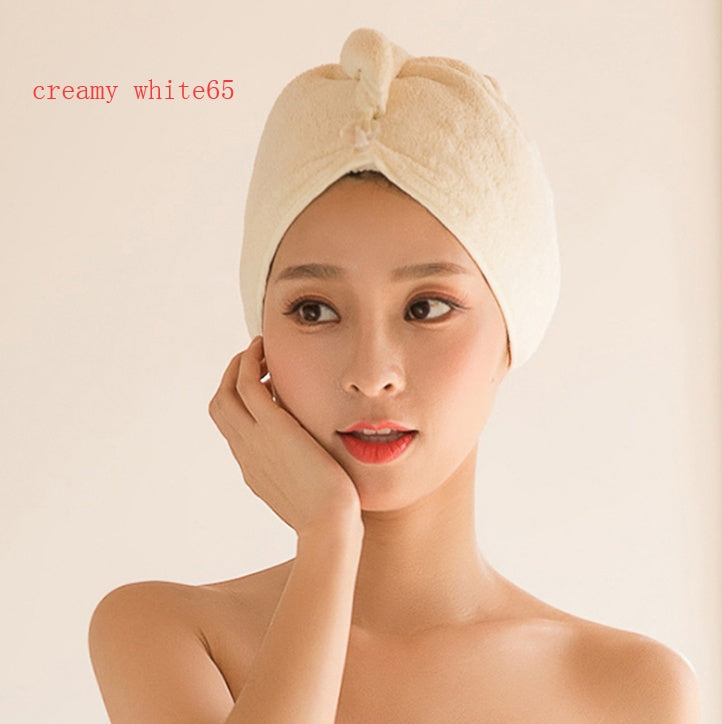 Absorbent Hair Dryer Towel Cap