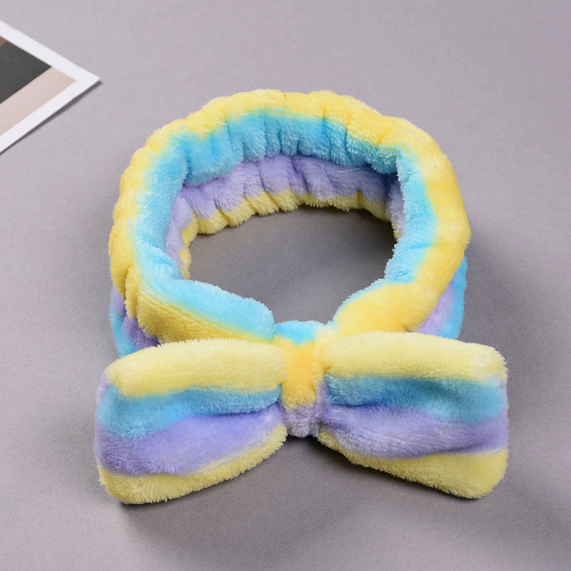 Striped Bow Headband