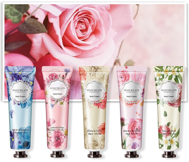 Floral Fragrance Moisturizing Hand Cream Cosmetics
