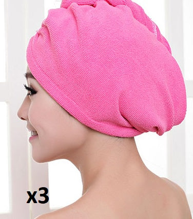 Absorbent Hair Dryer Towel Cap