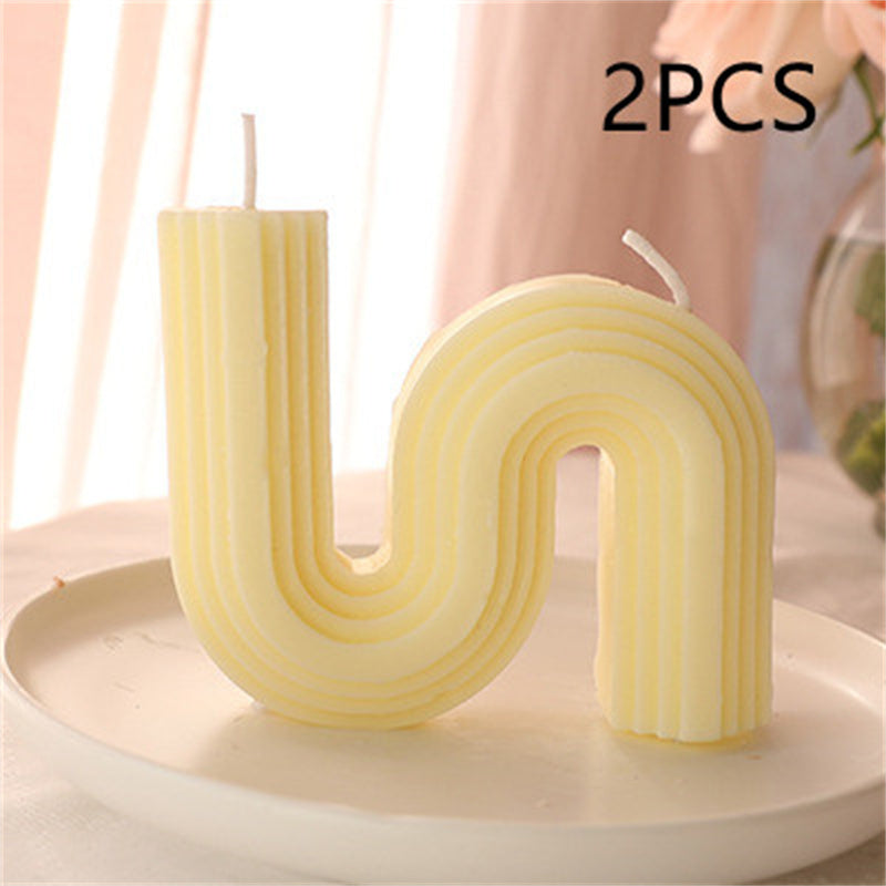 Fashion Art Geometric Handmade Scented Candles