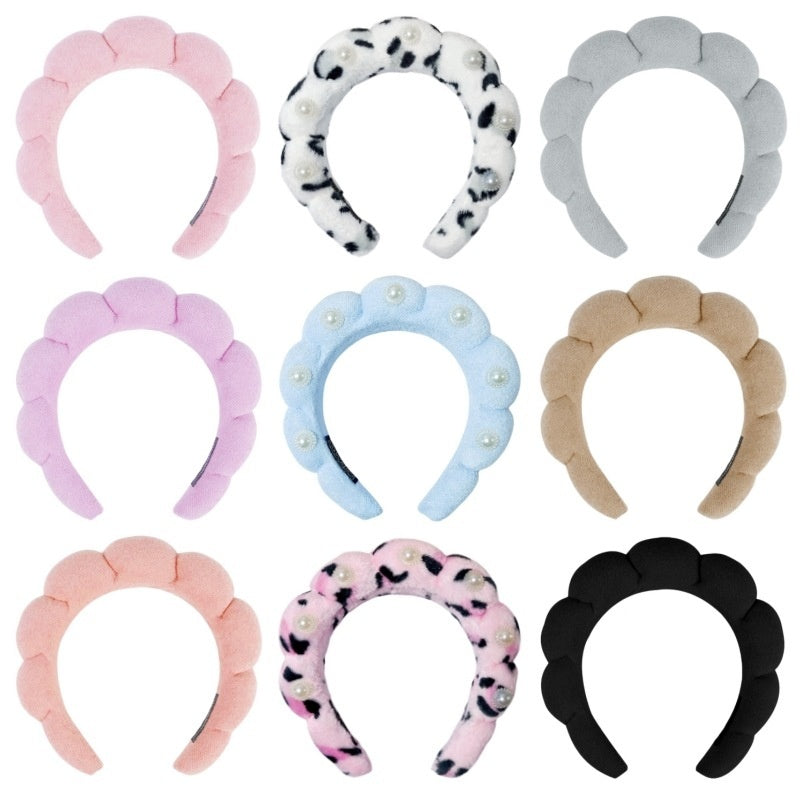 Headband, Hair Tie, Hair Claw, And Wrist Band Bundle Suit