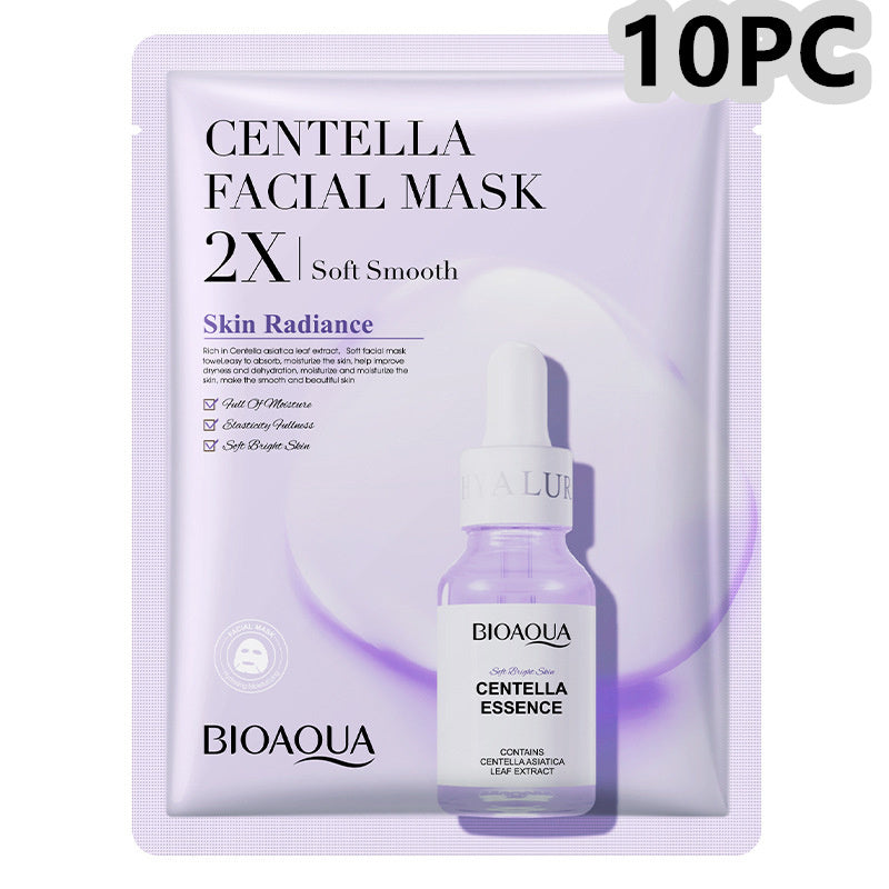 Collagen, Centella Asiatica, Hyaluronic Acid, and Vitamin C Sheet Mask