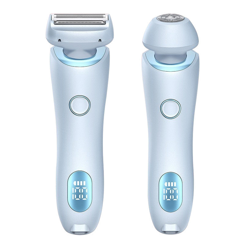 2 In 1 Rechargeable Women Body Hair Removal Razor Epilator