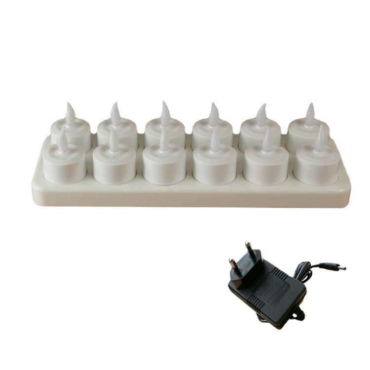 12 LED Rechargeable Candles