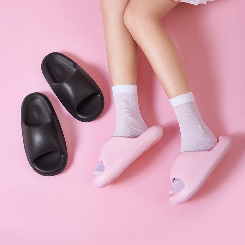 Soft Candy Color Loaf Indoor Slippers