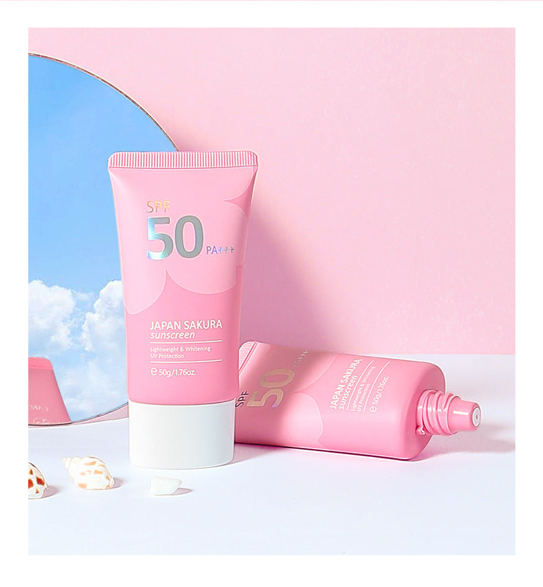 Japan Sakura Moisturizing Sunscreen SPF 50
