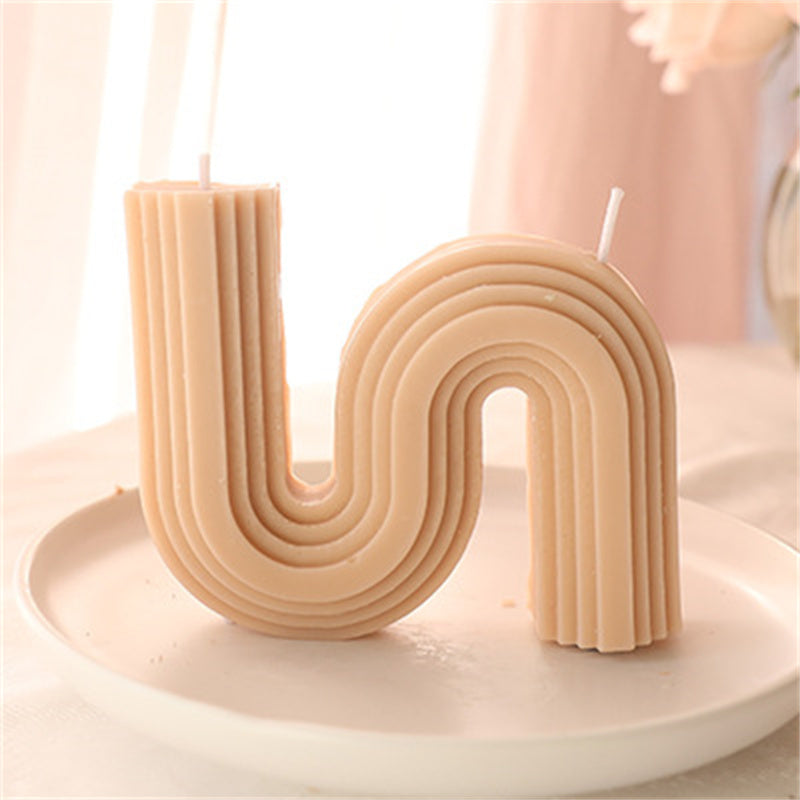 Fashion Art Geometric Handmade Scented Candles