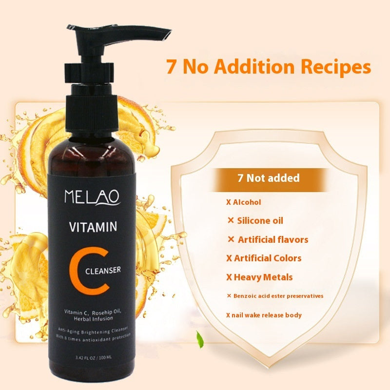 Vitamin C Facial Cleanser: Oil Control and Moisturizing