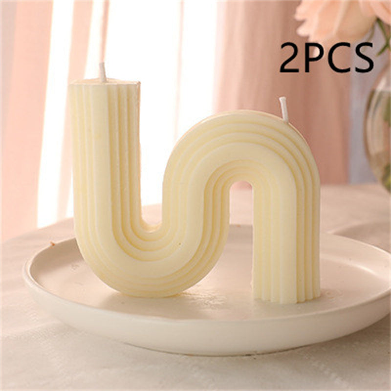 Fashion Art Geometric Handmade Scented Candles