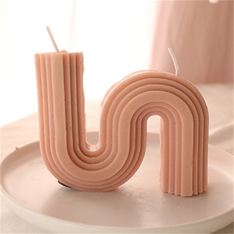 Fashion Art Geometric Handmade Scented Candles