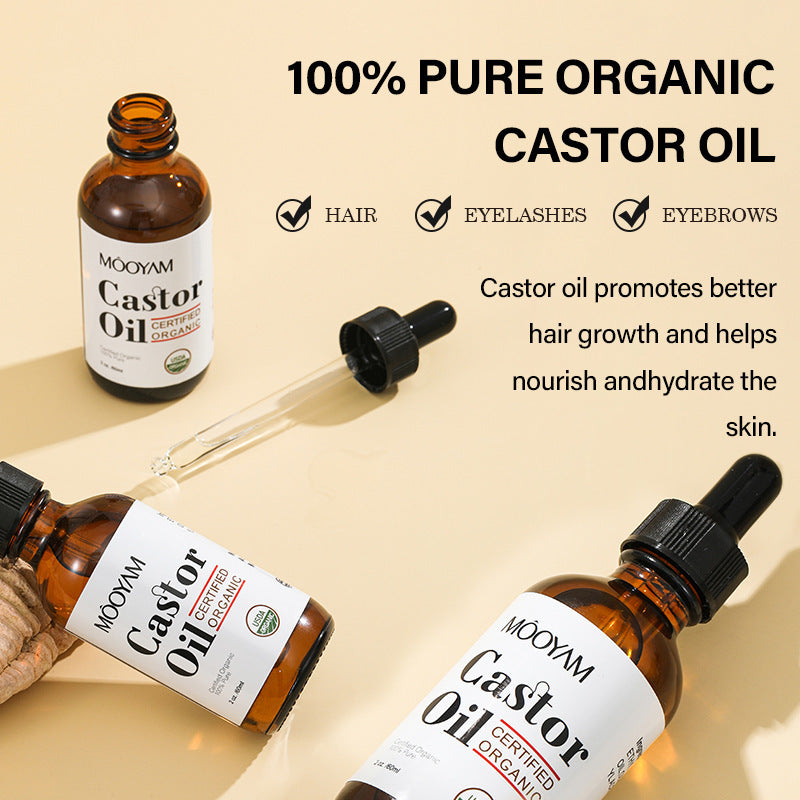 Castor Oil Eyelash Care