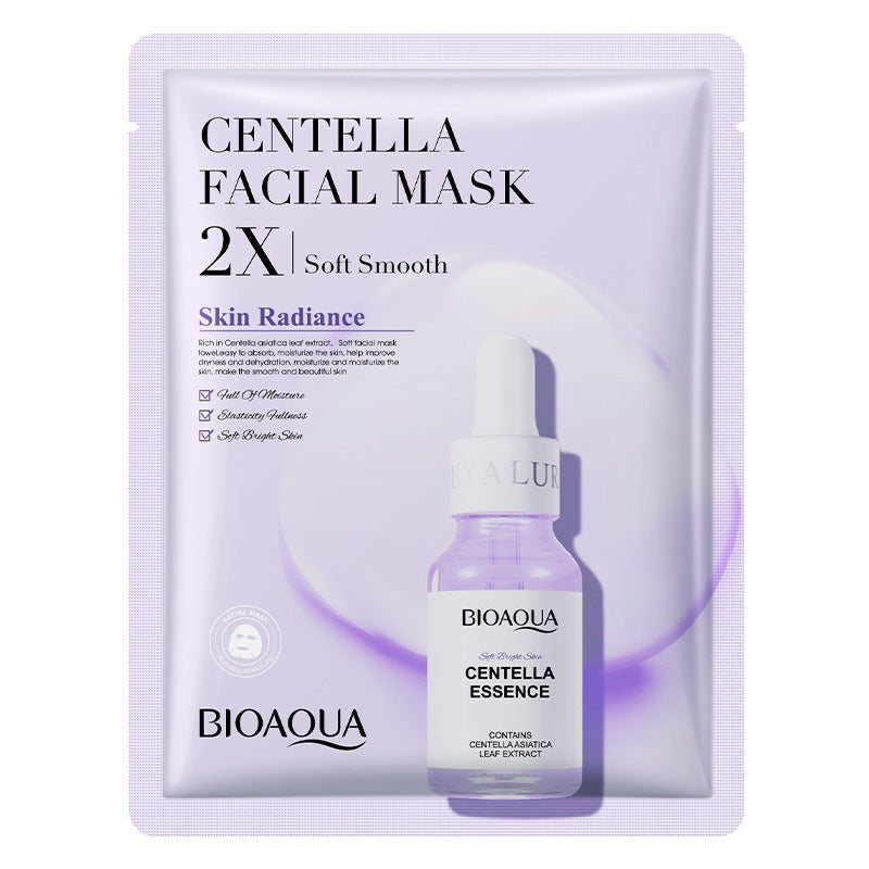 Collagen, Centella Asiatica, Hyaluronic Acid, and Vitamin C Sheet Mask