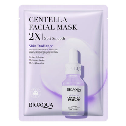 Collagen, Centella Asiatica, Hyaluronic Acid, and Vitamin C Sheet Mask