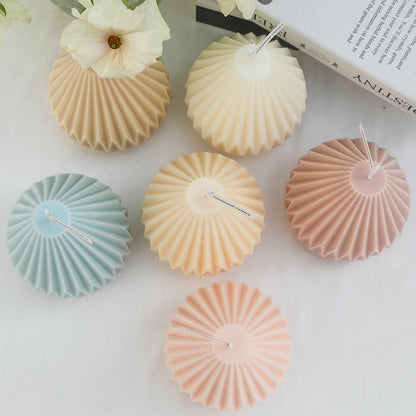 Handmade Nordic Style Lined Pear Shaped Scented Candles