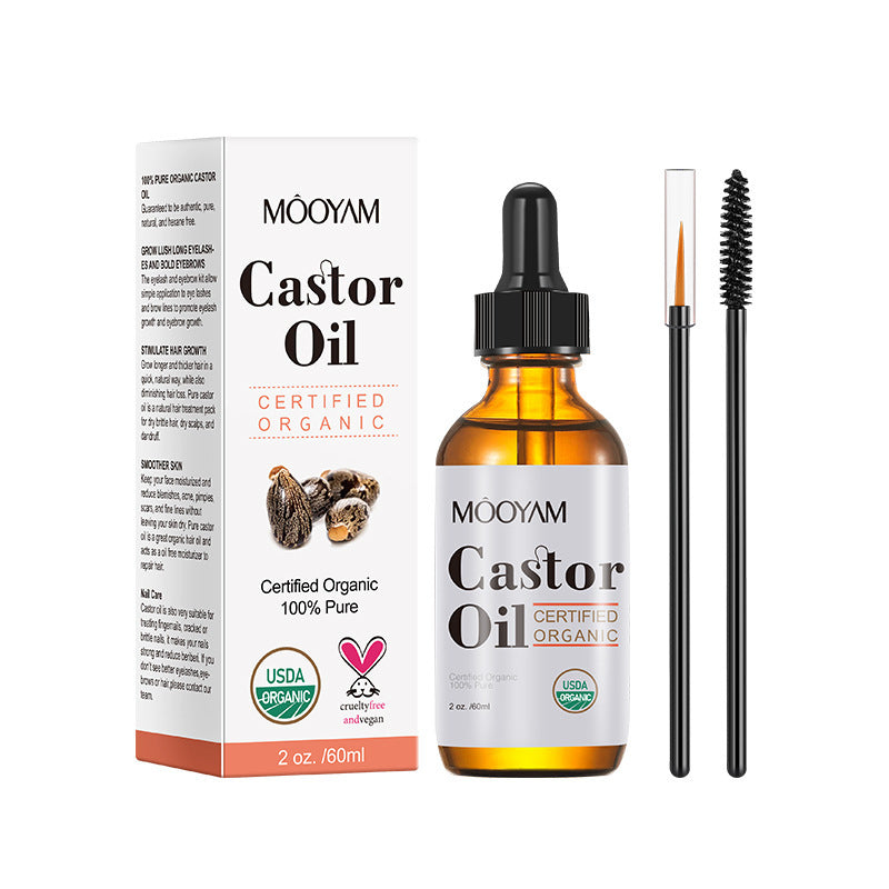 Castor Oil Eyelash Care