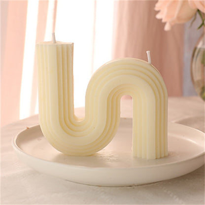 Fashion Art Geometric Handmade Scented Candles