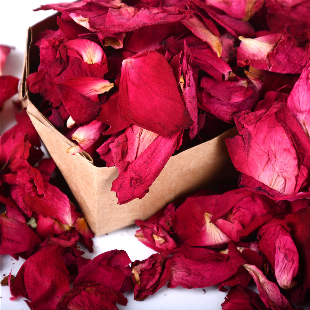 Natural Romantic Dried Rose Petals Bath And Spa