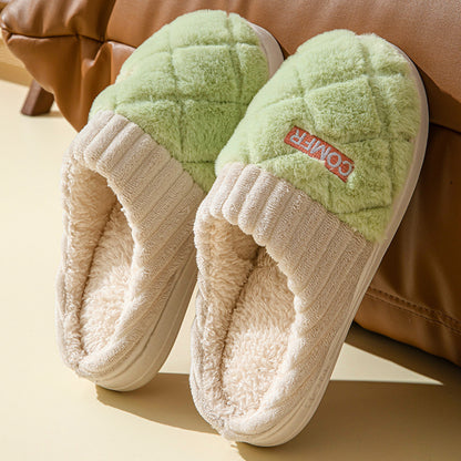 COMFR Plush Warm Non-slip Indoor Slipper