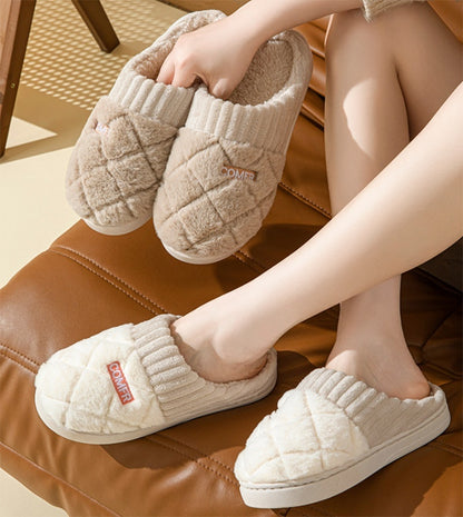 COMFR Plush Warm Non-slip Indoor Slipper