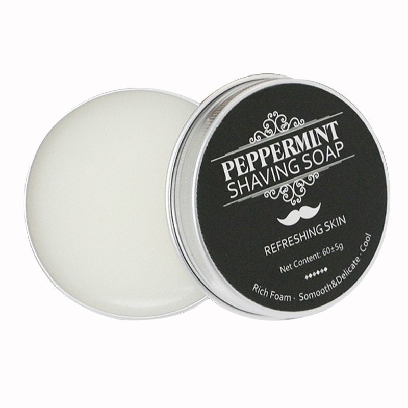 Gentle Handmade Men's Shaving Soap Shaving Cream Mint Scented