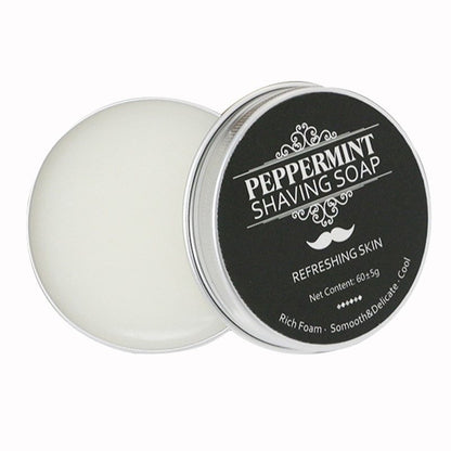 Gentle Handmade Men's Shaving Soap Shaving Cream Mint Scented